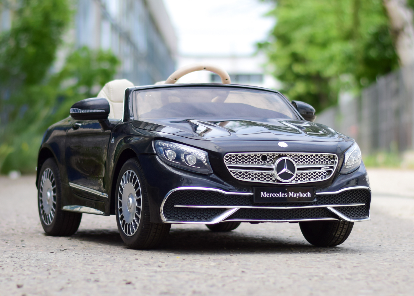Litsentseeritud lasteauto Mercedes S650 MAYBACH, 90W, 12V, premium - Pilt 3