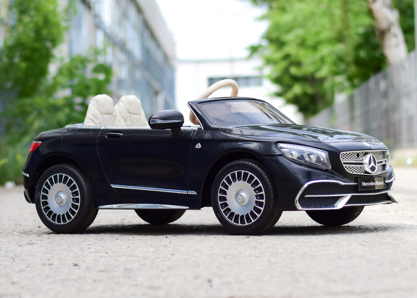 Litsentseeritud lasteauto Mercedes S650 MAYBACH, 90W, 12V, premium - Pilt 4