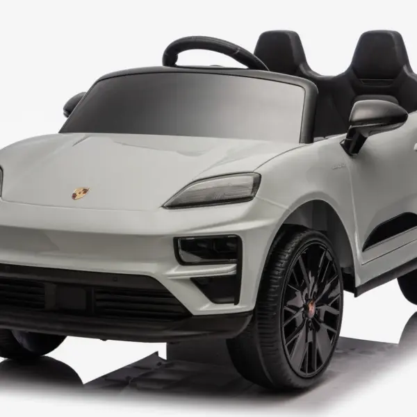 Porsche Macan elektriline lasteauto, 140W, 12V, EVA-rattad, ökonahkne iste, Premium, hall