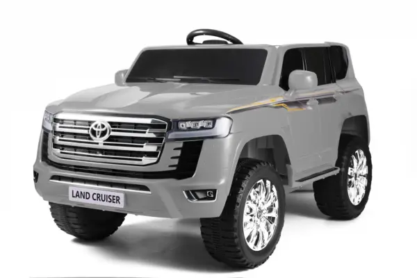 Litsentseeritud elektriline lasteauto Toyota Land Cruiser, 2 istekohta, 140W, 12V, PREMIUM, hall