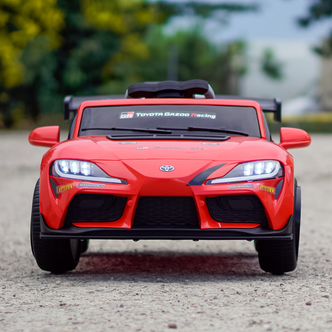 Toyota Supra GR elektriline lasteauto, 12V 90W, punane - Pilt 3