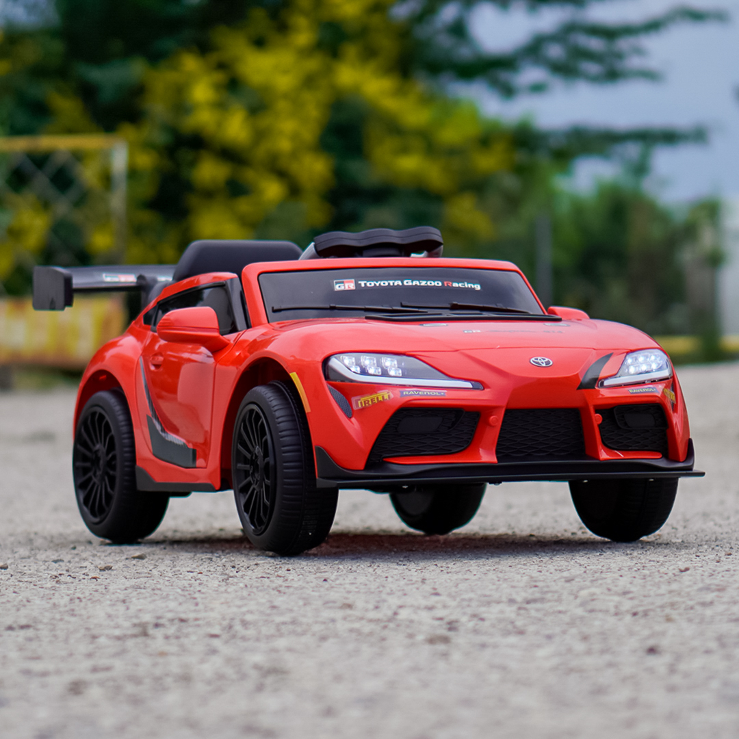 Toyota Supra GR elektriline lasteauto, 12V 90W, punane - Pilt 2