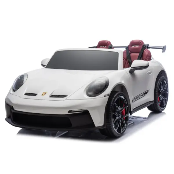 Elektriline lasteauto Porsche 911 GT3 Premium 320W 24V 14Ah, 2-kohaline, valge