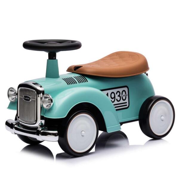 Lasteauto Retro Baby Car, EVA rattad, roheline
