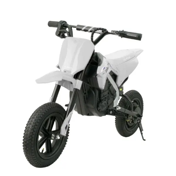 Elektriline lastemotorratas vanuses 5-10 aastat, Honda CRF450, 250W, 24V, täispuhutavad rehvid, valge