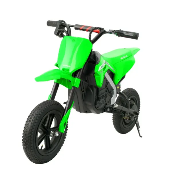 Elektriline lastemotorratas vanuses 5-10 aastat, Honda CRF450, 250W, 24V, täispuhutavad rehvid, roheline