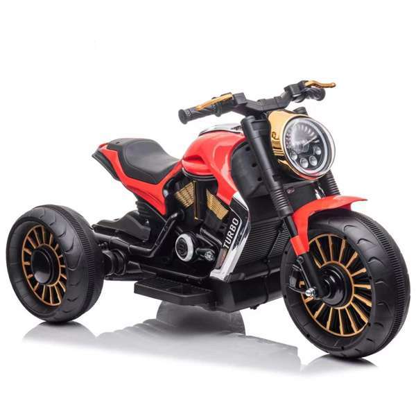 Elektriline lastemotorratas SuperMoto, 70W, 12V, polstriga iste, bluetooth, punane