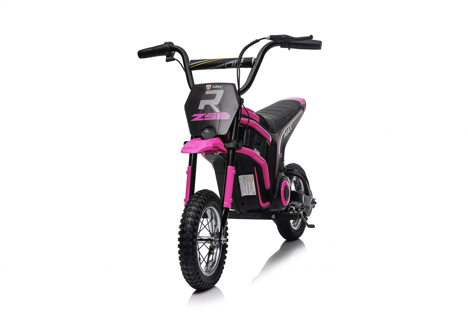 Elektriline laste mootorratas, enduro tüüpi, vanuses 5-10 aastat, 350W, 24V, roosa - Pilt 2