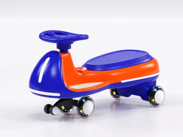 Wiggle Car 360 elektriline lasteauto, vanuses 3-7 aastat, 12V 90W, oranž
