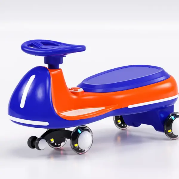 Wiggle Car 360 elektriline lasteauto, vanuses 3-7 aastat, 12V 90W, oranž