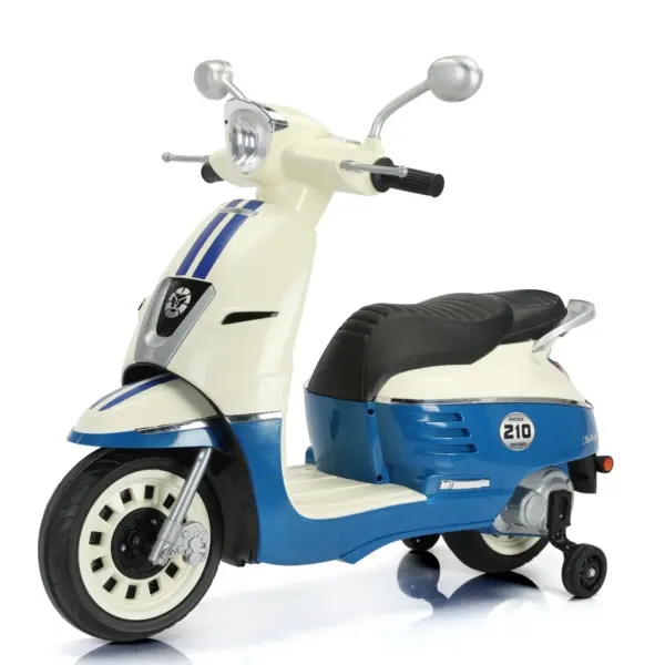 Elektriline lastemoped Retro mudel, 2 lapsele, 70W, 12V, premium, bluetooth
