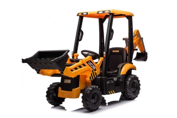 Elektriline lastetraktor, litsenseeritud JCB, laadija ja käsitsi juhitava kopaga, 70W 12V