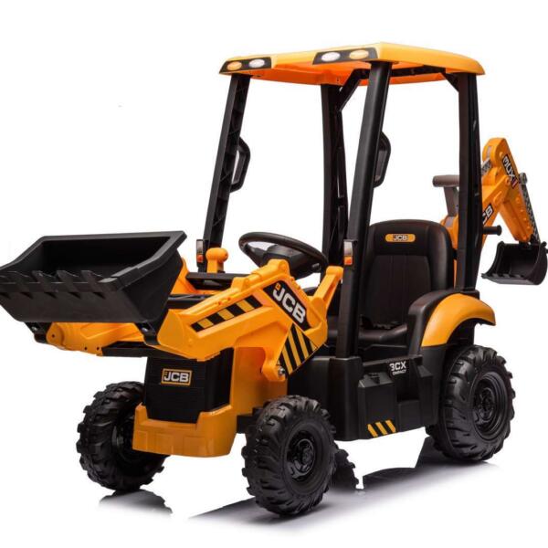 Elektriline lastetraktor, litsenseeritud JCB, laadija ja käsitsi juhitava kopaga, 70W 12V
