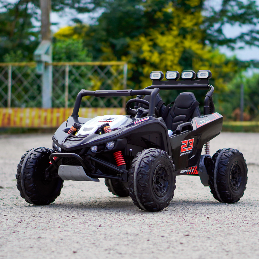Arrow Dune-Buggy elektriline UTV, 12V 220W, kahekohaline, Premium, must - Pilt 3