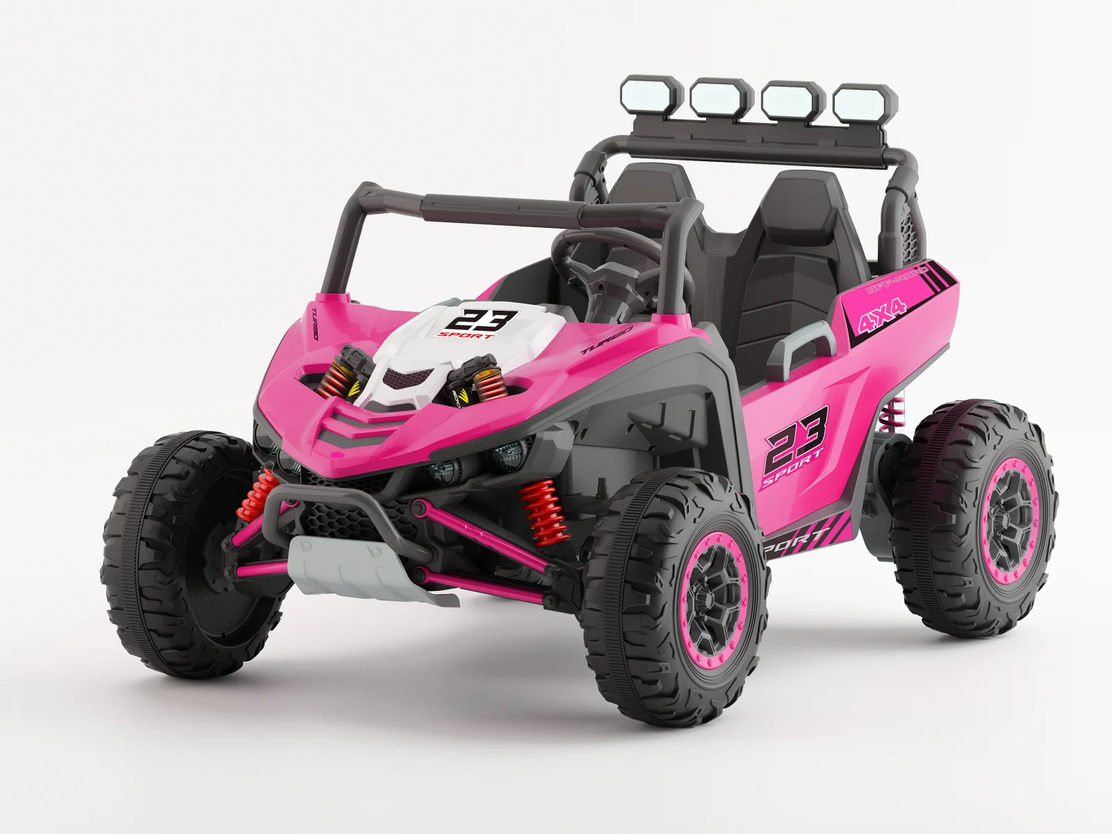 Arrow Dune-Buggy elektriline UTV, 12V 220W, kahekohaline, Premium, roosa