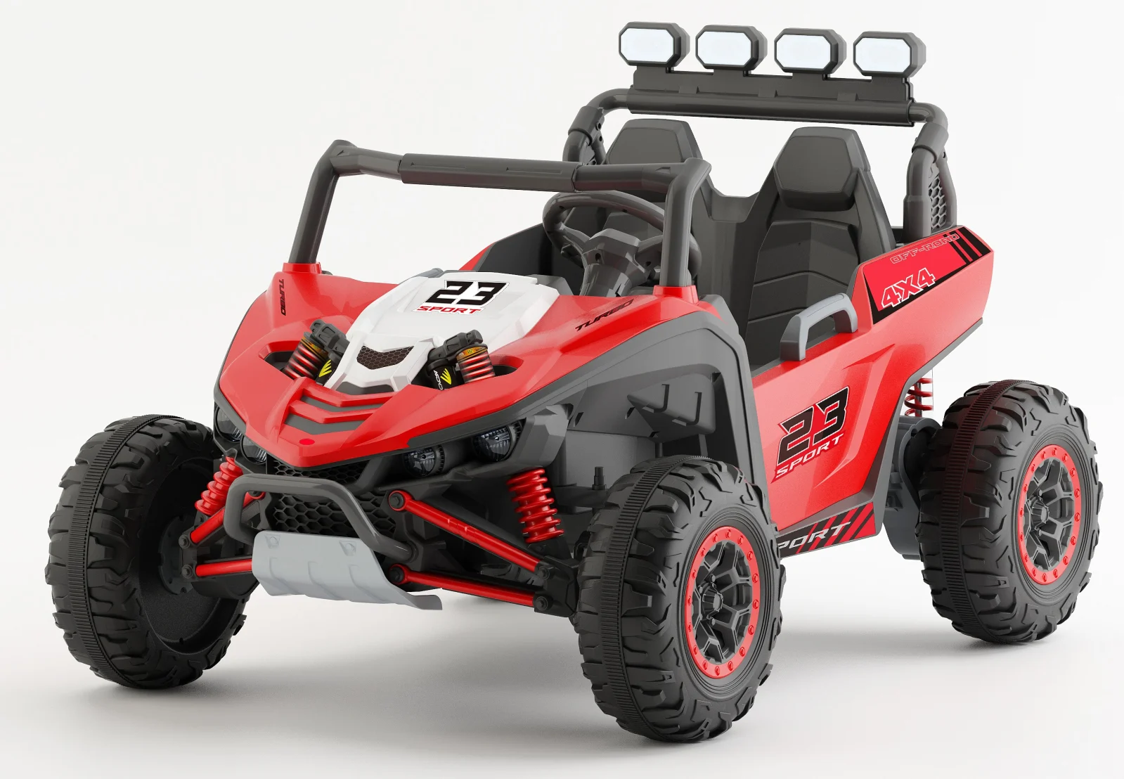 Arrow Dune-Buggy elektriline UTV, 24V 300W, kahekohaline, Premium, punane - Pilt 5
