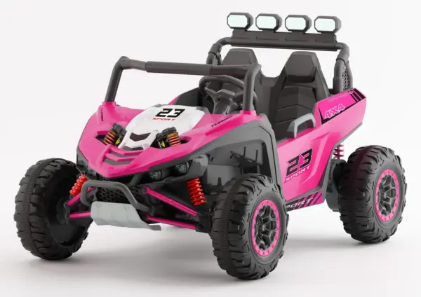 Arrow Dune-Buggy elektriline UTV, 24V 300W, kahekohaline, Premium, roosa