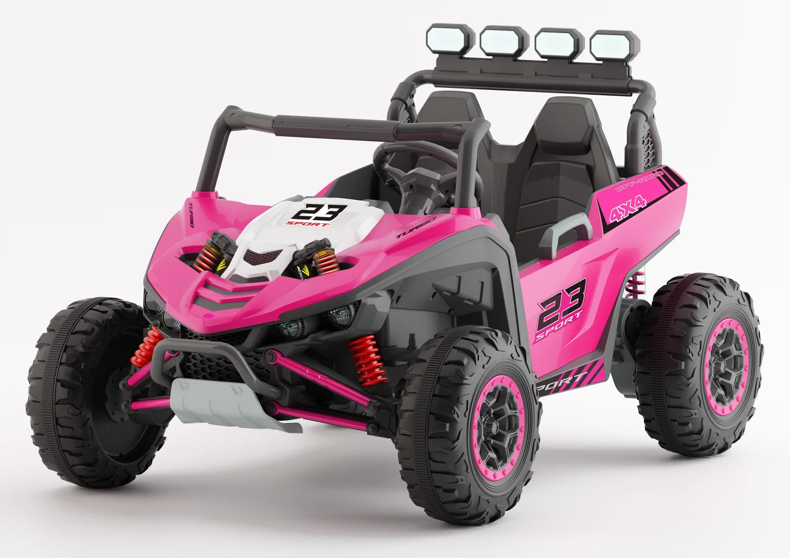Arrow Dune-Buggy elektriline UTV, 24V 300W, kahekohaline, Premium, roosa