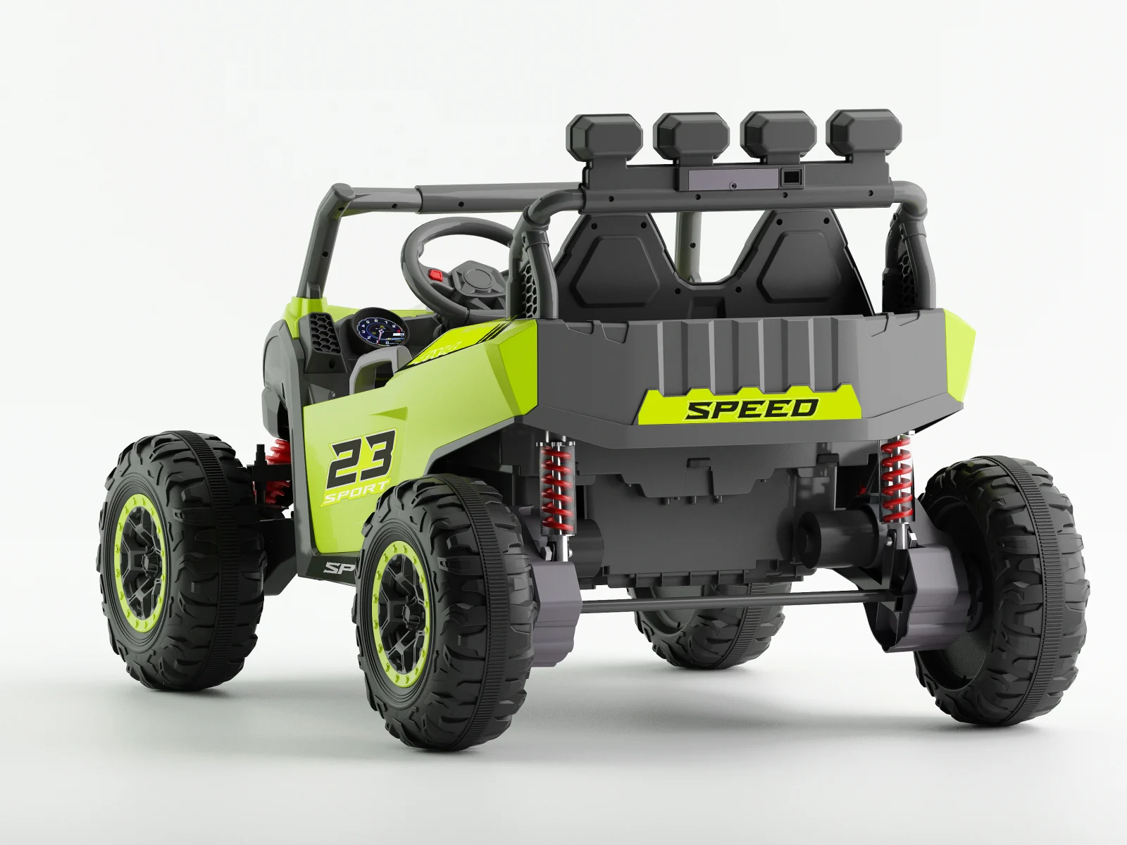 Arrow Dune-Buggy elektriline UTV, 12V 220W, kahekohaline, Premium, roheline - Pilt 2