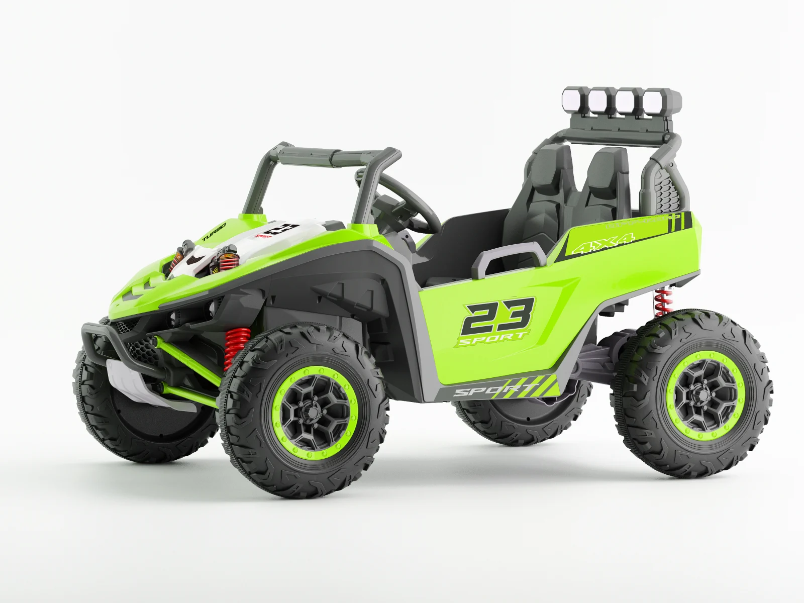 Arrow Dune-Buggy elektriline UTV, 24V 300W, kahekohaline, Premium, roheline - Pilt 4