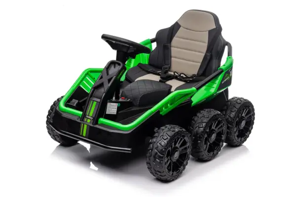 Elektriline laste UTV MoonRider, 6x6, 180W, 24V, premium, roheline