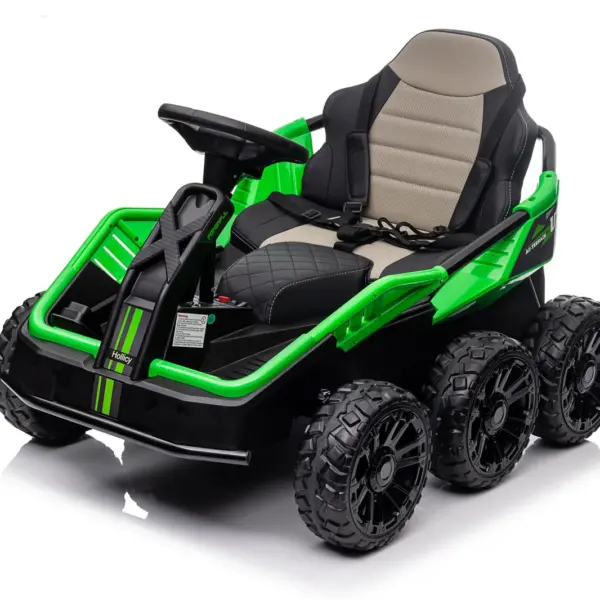 Elektriline laste UTV MoonRider, 6x6, 180W, 24V, premium, roheline