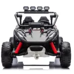 Vector V2 Dune-Buggy elektriline UTV 2 lapsele, 220W, 12V, EVA-rattad, ökonahk, Premium, must