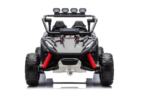 Vector V2 Dune-Buggy elektriline UTV 2 lapsele, 220W, 12V, EVA-rattad, ökonahk, Premium, must
