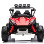 Vector V2 Dune-Buggy elektriline UTV 2 lapsele, 220W, 12V, EVA-rattad, ökonahk, Premium, punane