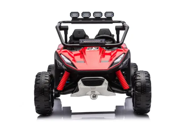 Vector V2 Dune-Buggy elektriline UTV 2 lapsele, 220W, 12V, EVA-rattad, ökonahk, Premium, punane