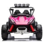 Vector V2 Dune-Buggy elektriline UTV 2 lapsele, 220W, 12V, EVA-rattad, ökonahk, Premium, roosa