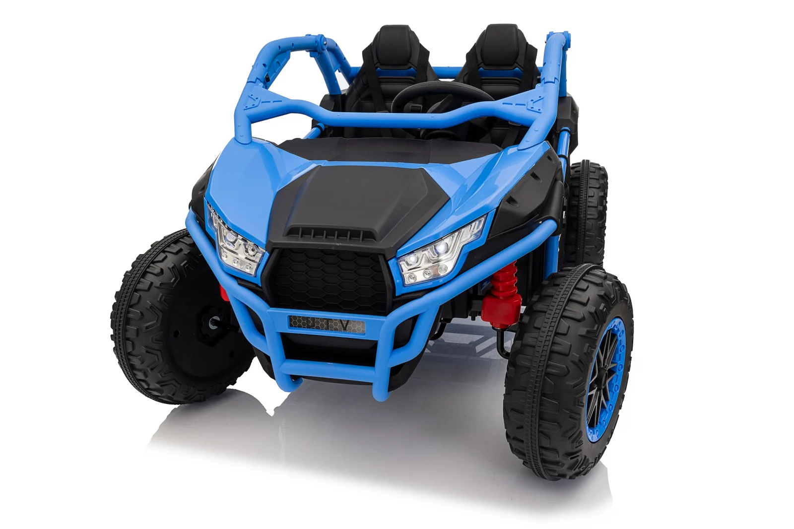 Elektriline laste UTV Dune-Buggy SPORT, 2 istekohta, 800W, 24V 10Ah, 4x4, premium, sinine - Pilt 4