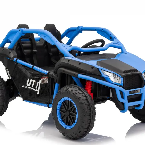 Elektriline laste UTV Dune-Buggy SPORT, 2 istekohta, 800W, 24V 10Ah, 4x4, premium, sinine