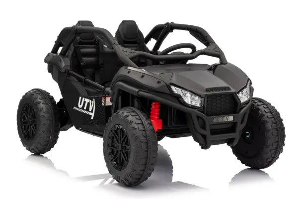 Elektriline laste UTV Dune-Buggy SPORT, 2 istekohta, 800W, 24V 10Ah, 4x4, premium, must