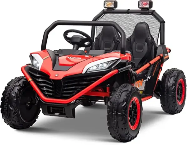 Elektriline laste UTV Dune-Buggy, 2-kohaline, 300W, 24V, EVA rattad, punane