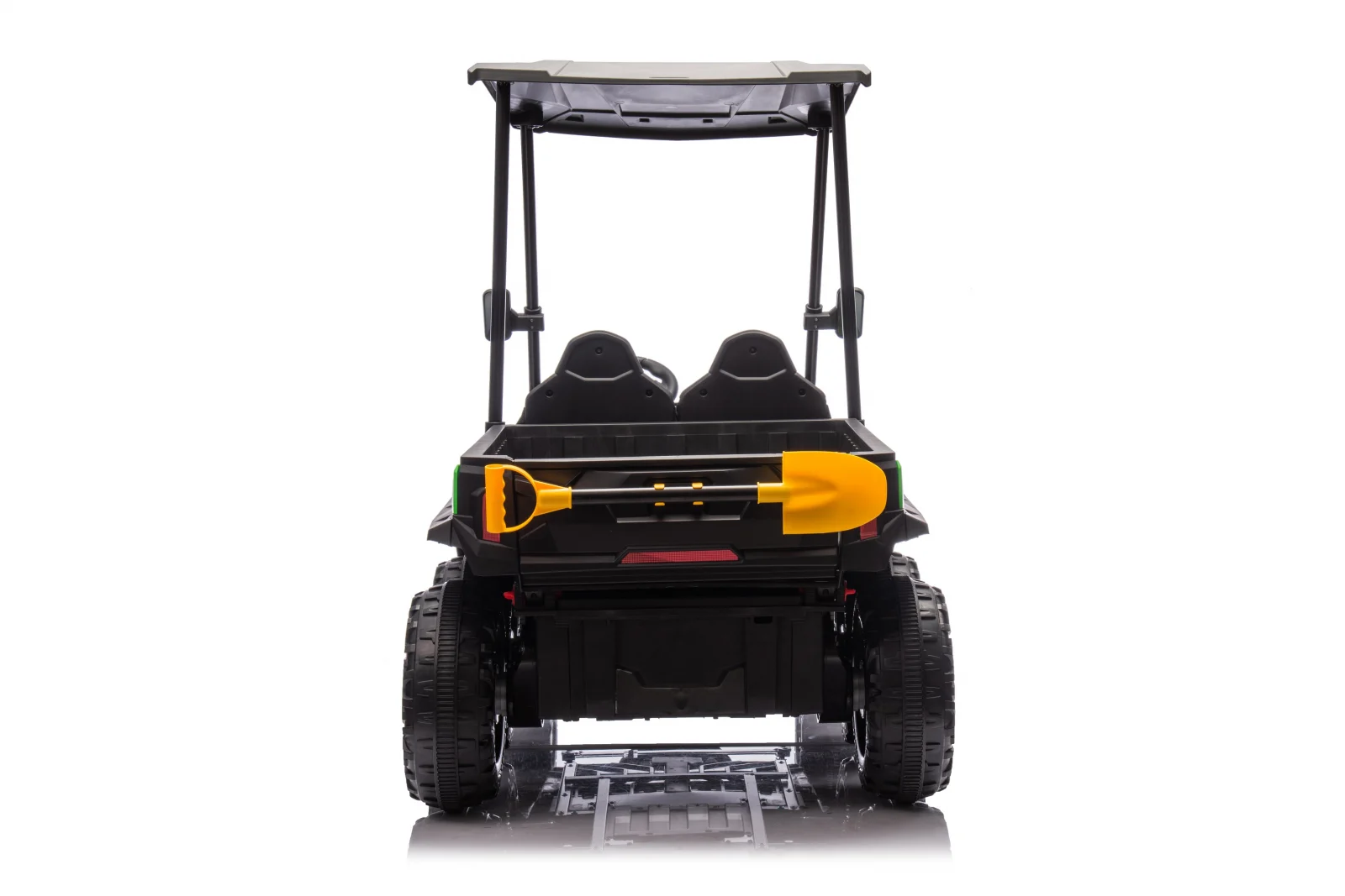 Premium 2-kohaline laste UTV, Gladiator stiilis, 180W 12V, pehmed EVA rattad, polsterdatud iste, Bluetooth, sinine - Pilt 3