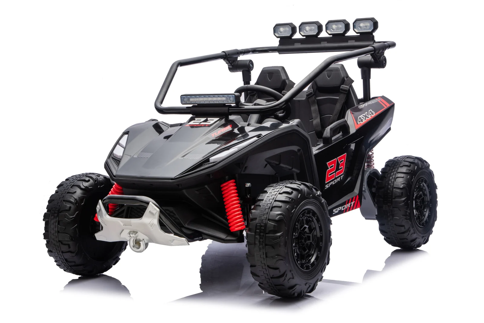 Vector Dune-Buggy elektriline UTV 2 lapsele, 300W, 24V, Premium, must - Pilt 3