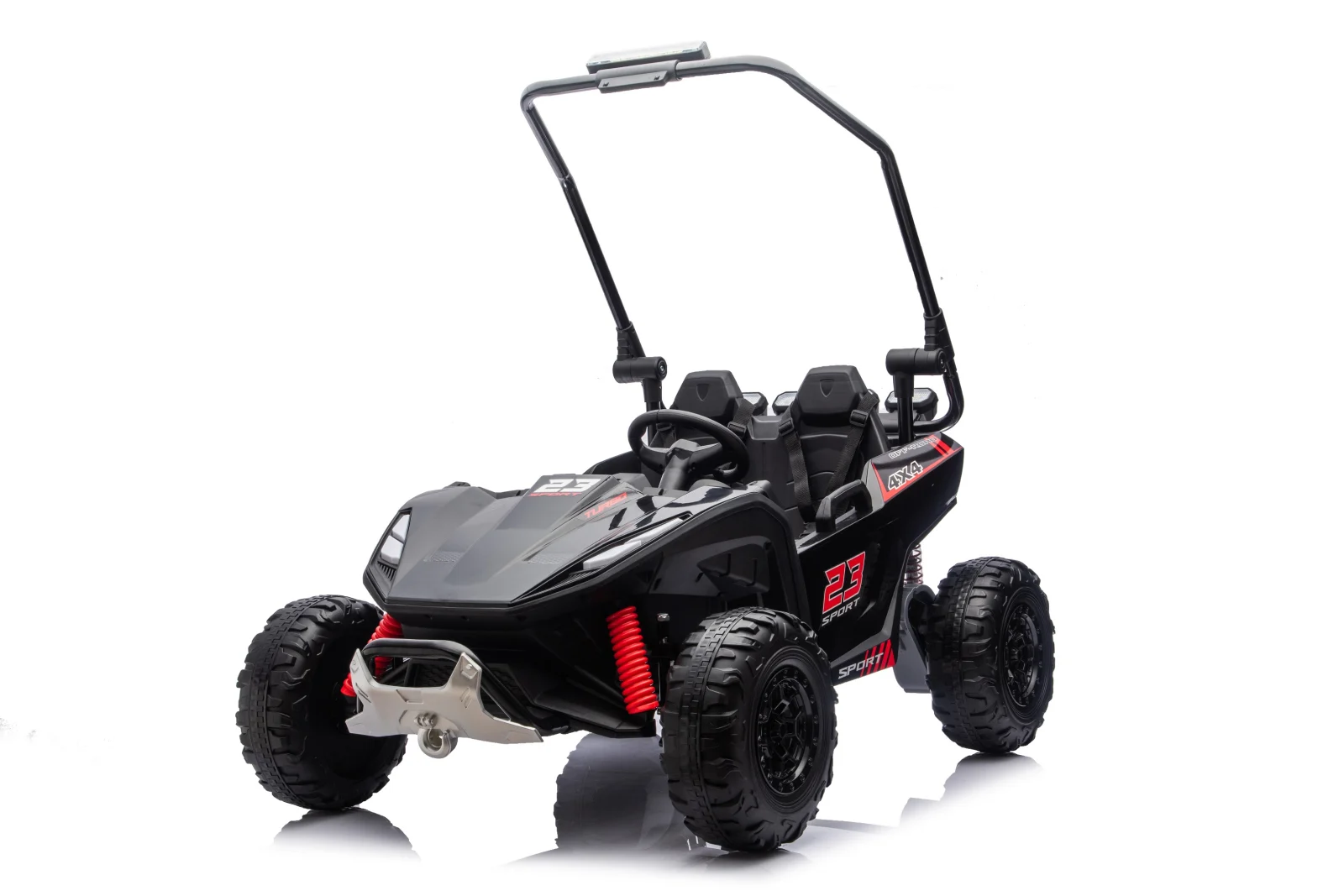 Vector Dune-Buggy elektriline UTV 2 lapsele, 300W, 24V, Premium, must - Pilt 4
