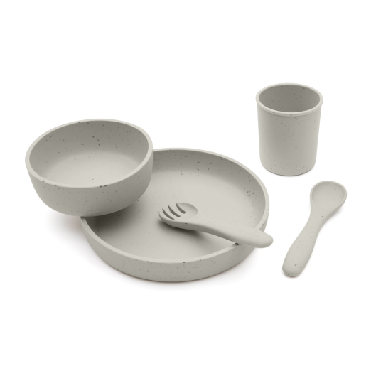 Kikkaboo Platinum Silicone 5-osaline söögikomplekt