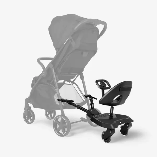 KikkaBoo Ally XL Black vankri seisulaud istmega