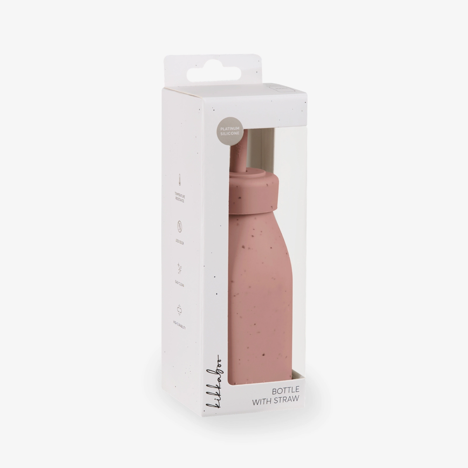 Kikkaboo Platinum Silicone kõrrega joogipudel 200 ml - Pilt 3