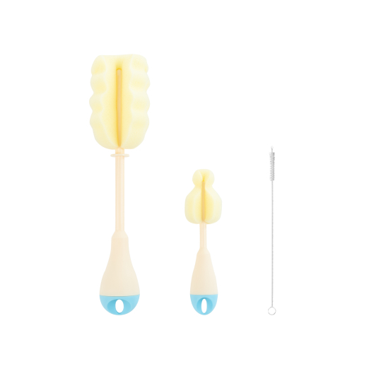 Kikkaboo Bottle Brush Set 3-osaline pudelipuhastuskomplekt