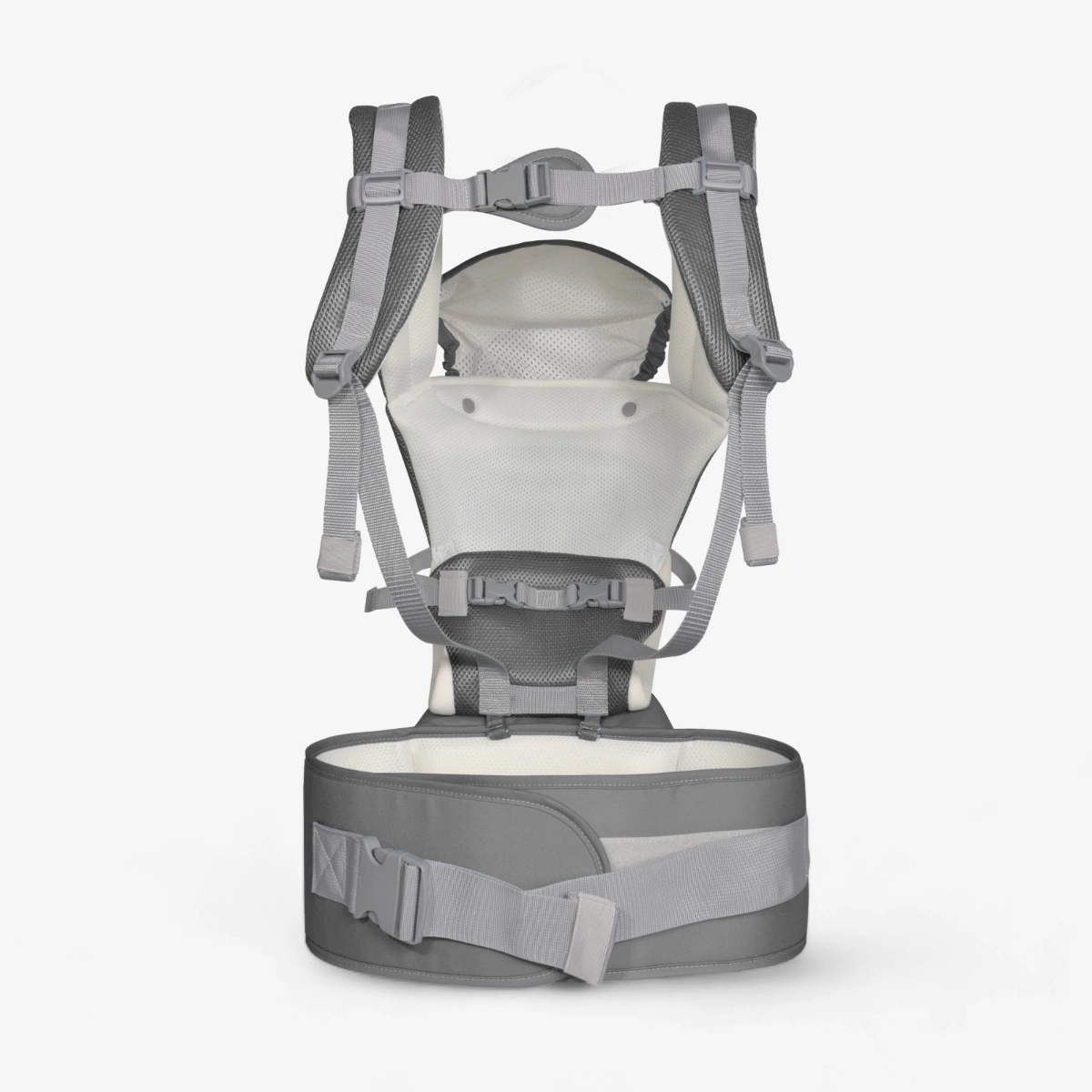 KikkaBoo Chloe 3in1 ergonoomiline kõhukott/kandekott - Pilt 9