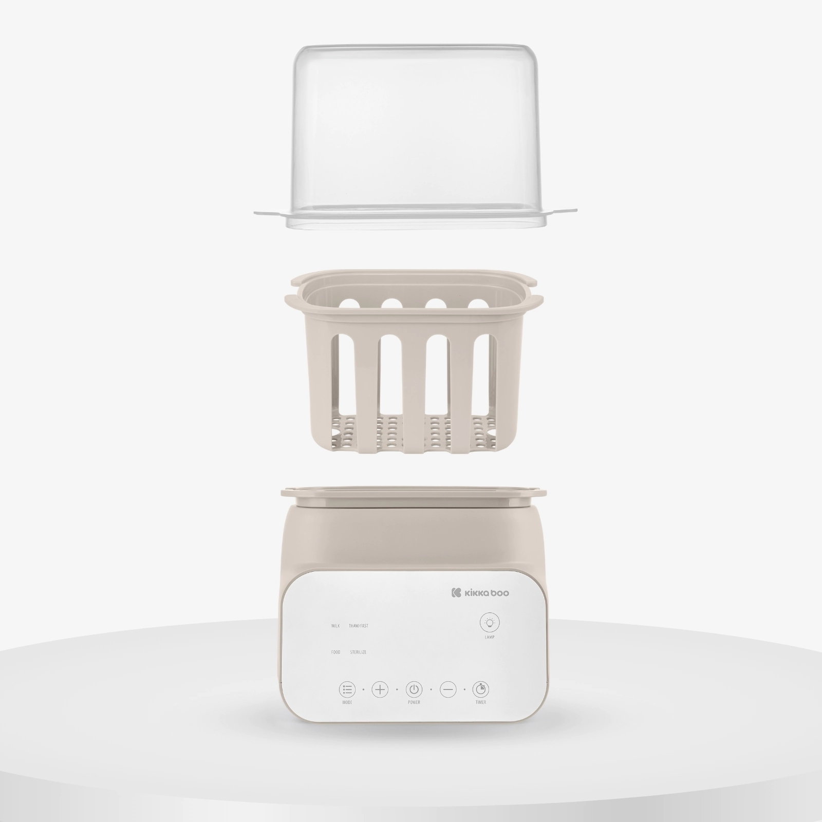 Kikkaboo Handy 4in1 kahekordne lutipudelisoojendaja ja sterilisaator - Pilt 3