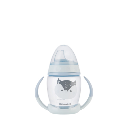 Kikkaboo Happy Face 200 ml joogitops silikoonist tilaotsikuga