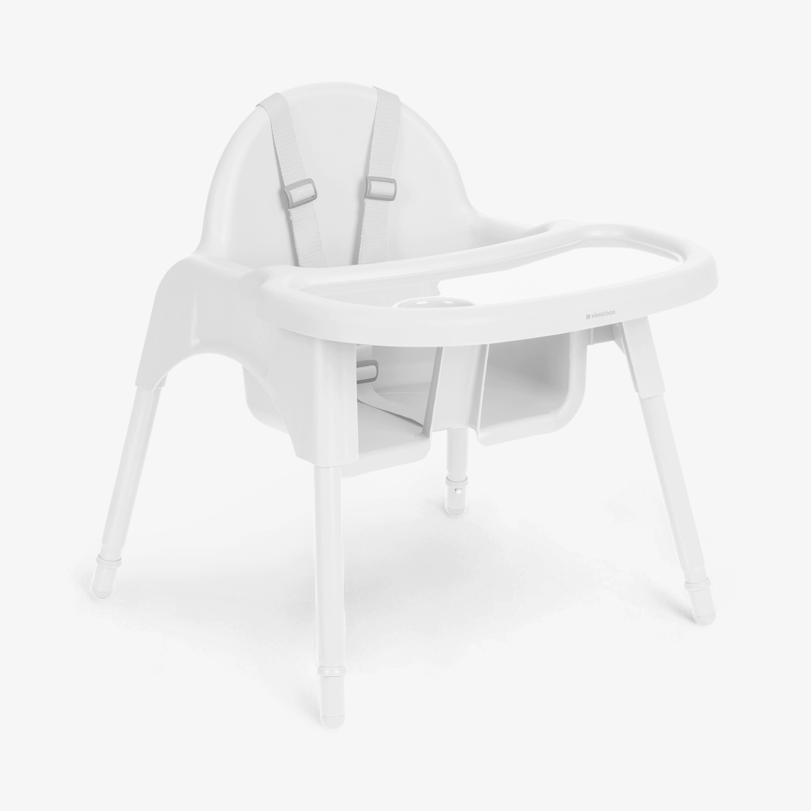 KikkaBoo Jammy White 2in1 söötmistool - Pilt 3