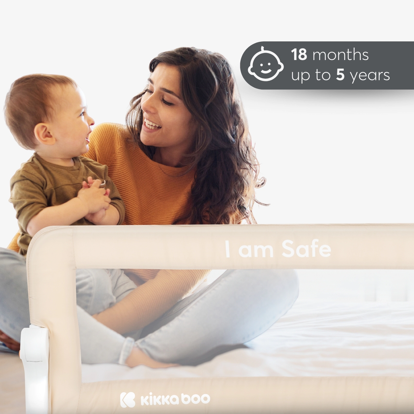 KikkaBoo I am Safe 102 cm voodikaitse - Pilt 4
