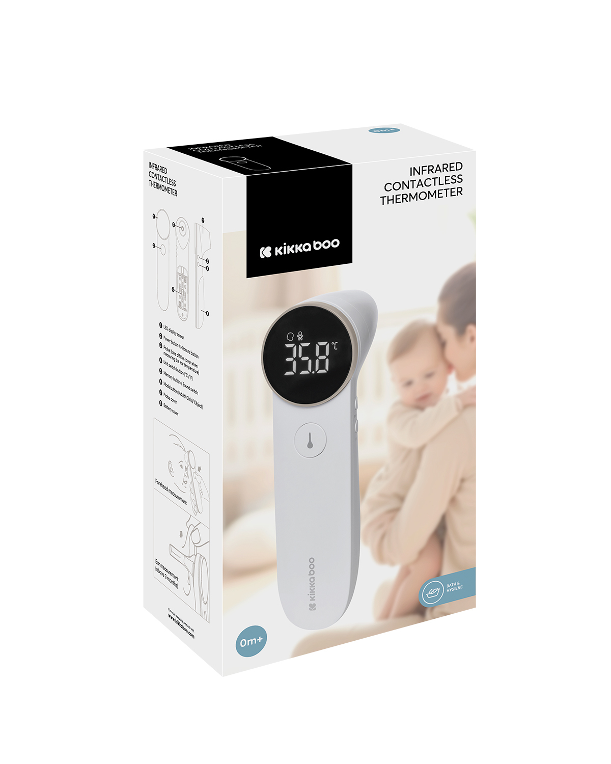 KikkaBoo 3-in-1 infrapunatermomeeter - Pilt 6