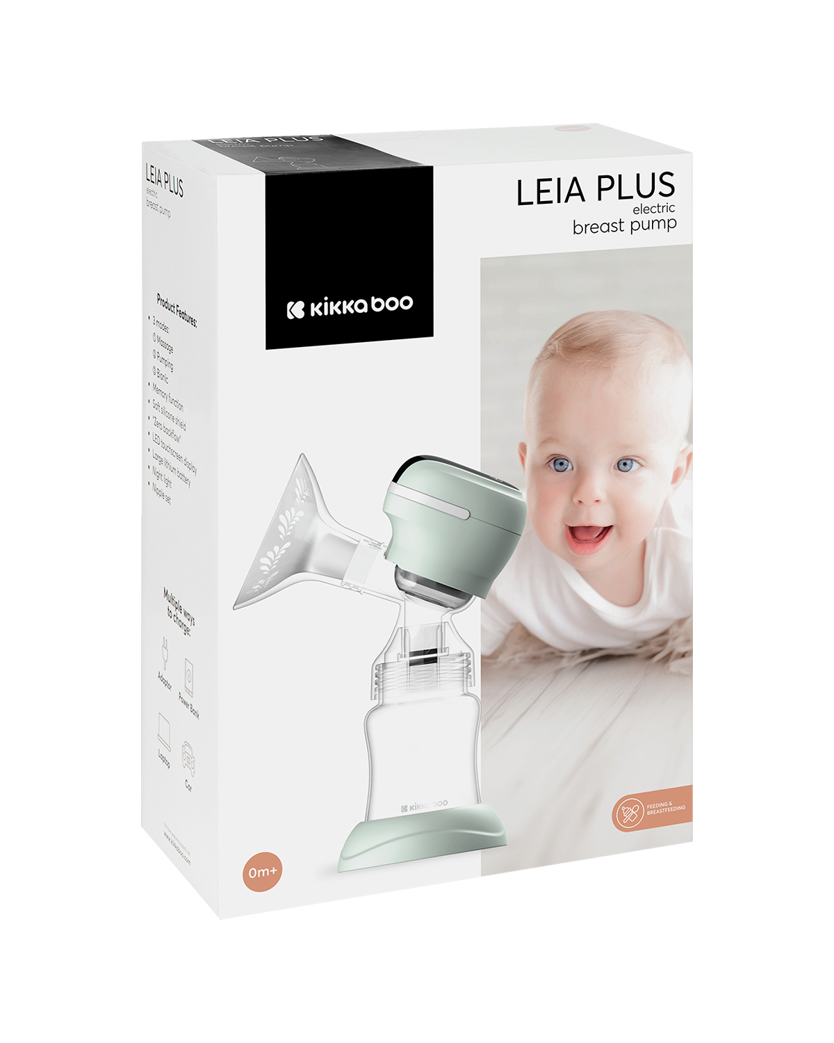 Kikkaboo Leia Plus integreeritud elektriline rinnapump - Pilt 11