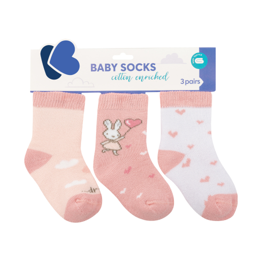 KikkaBoo soojad beebisokid, 3 paari, 2–3 a